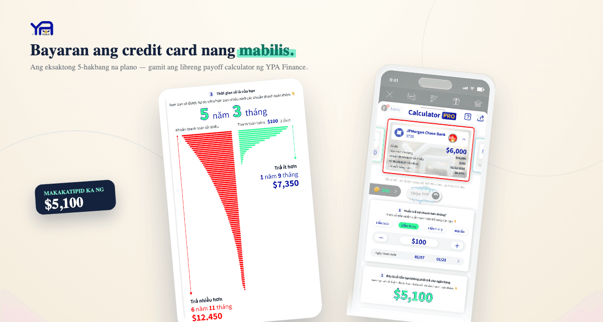 Paano Mabilis na Mabayaran ang Credit Card Debt: Isang 5-Hakbang na Plano