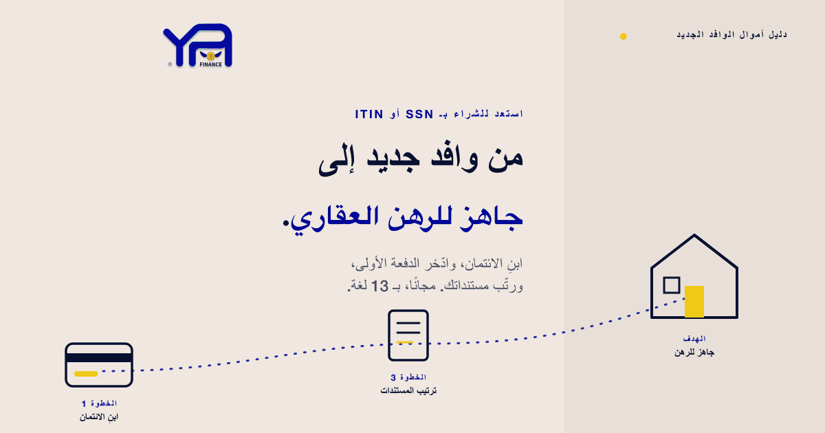 كيف تستعد ماليًا لشراء منزل بصفتك وافدًا جديدًا