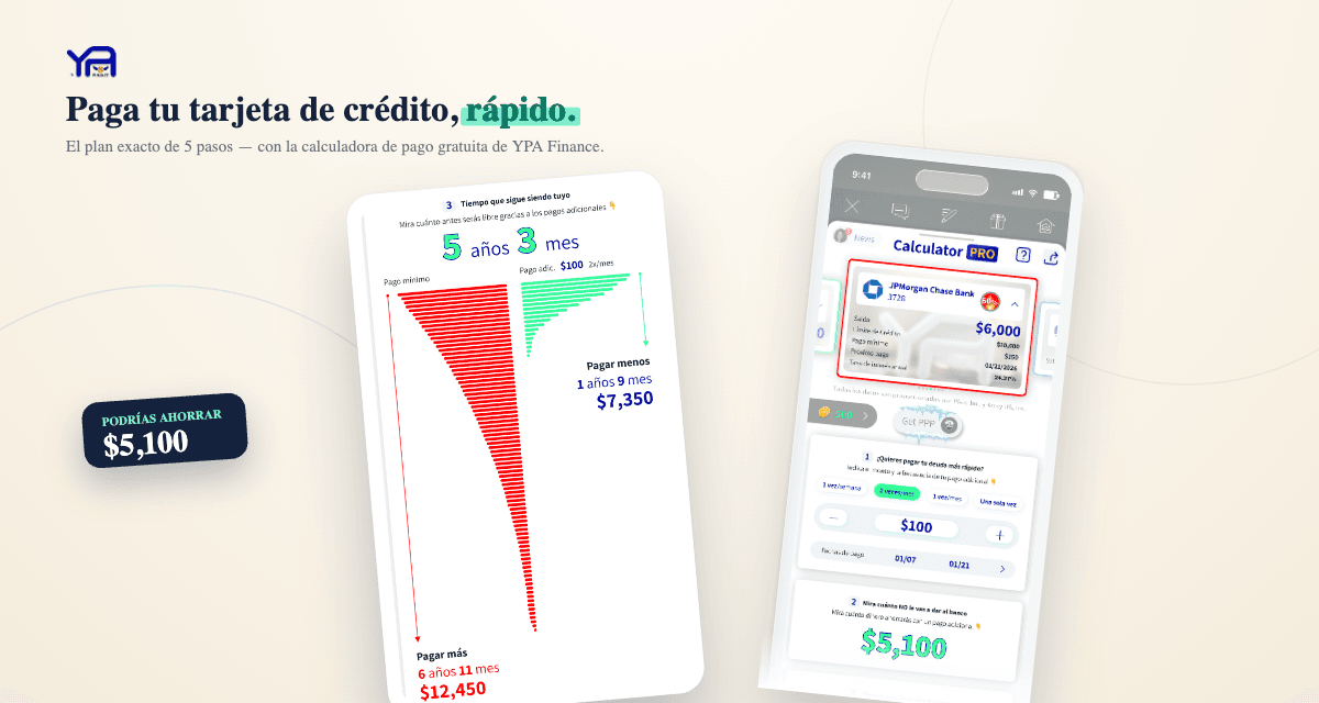 Cómo pagar la deuda de tarjeta de crédito rápido: un plan de 5 pasos